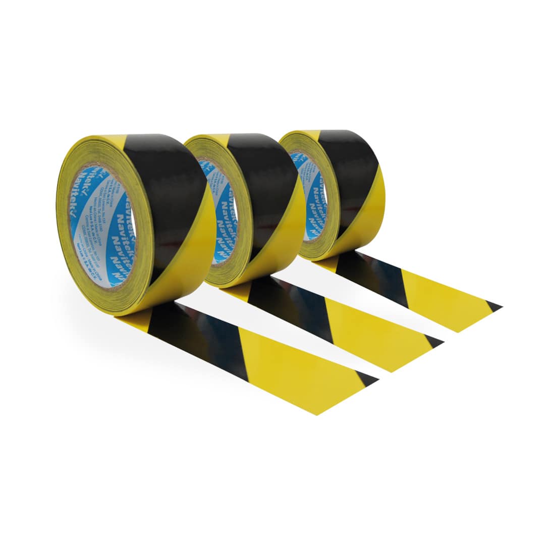 CINTA DE MARCAJE DE ÁREAS 2" X 33M BICOLOR