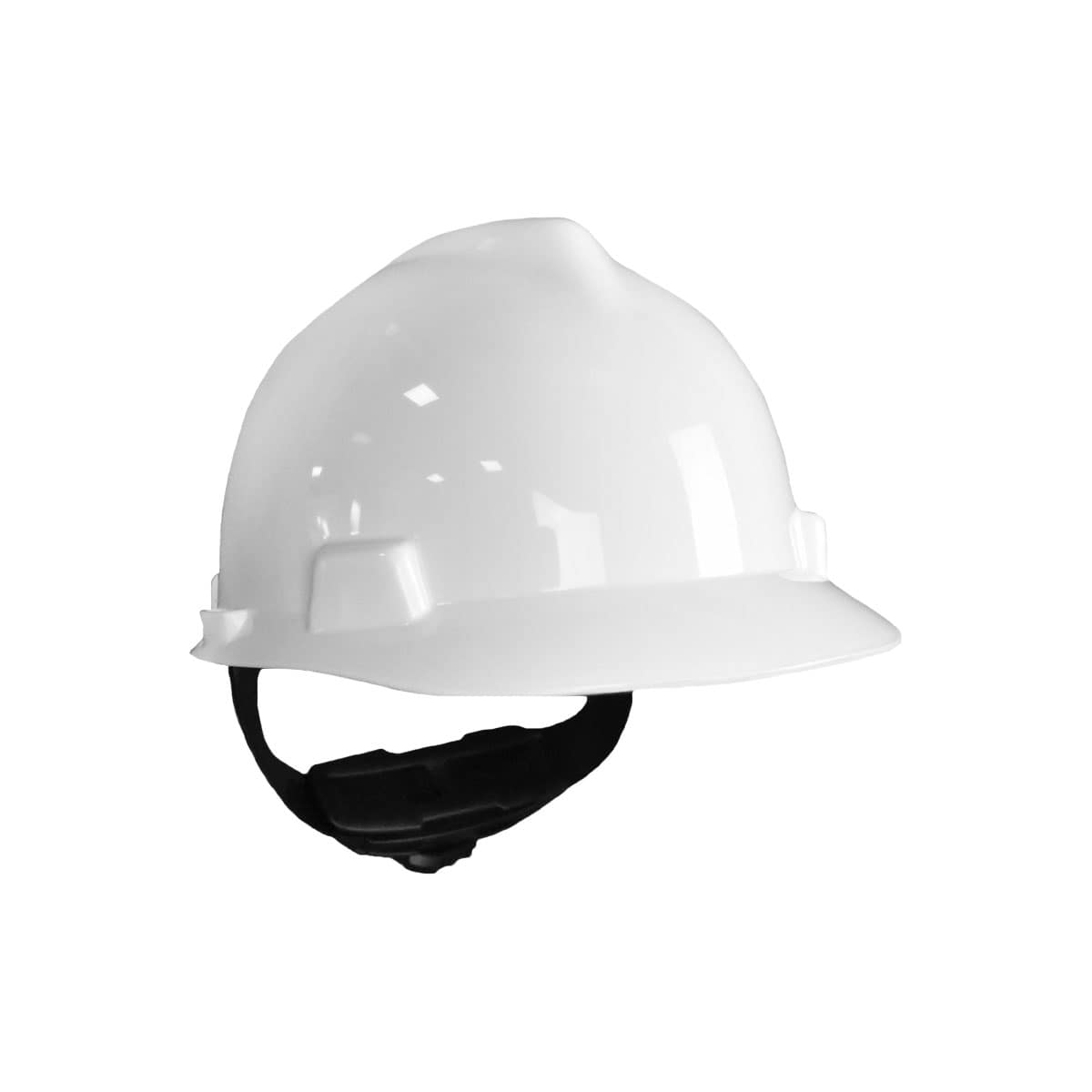 CASCO CON MATRACA TIPO CACHUCHA BLANCO MSA