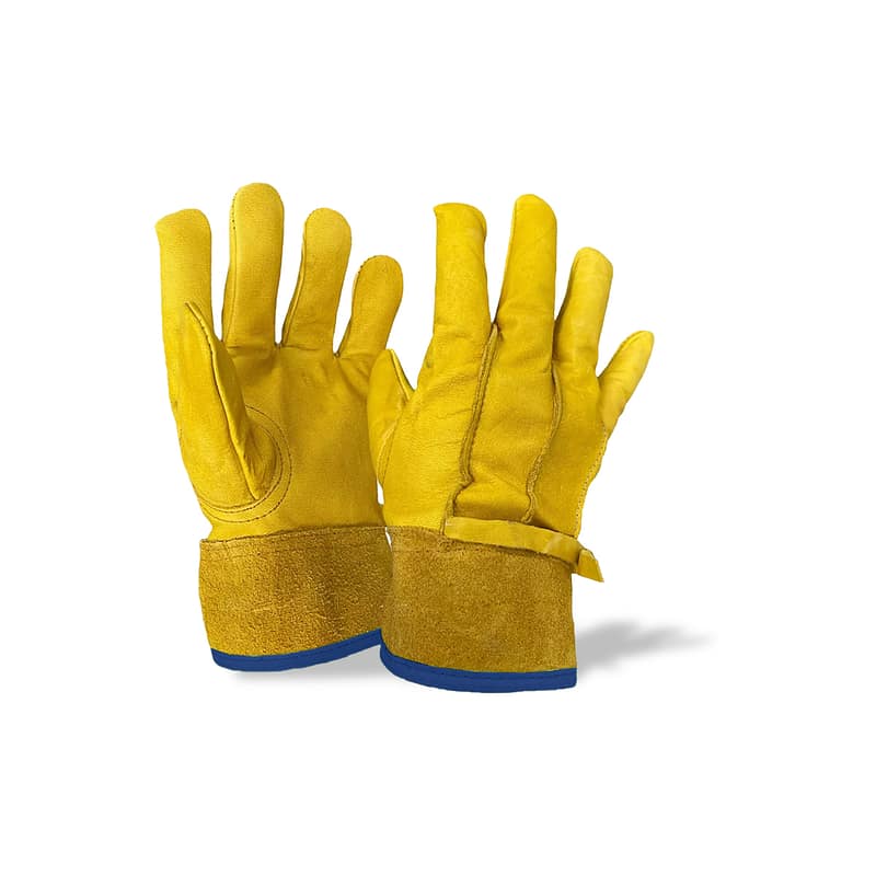 GUANTE PIEL ELECTRICISTA CON CORREA