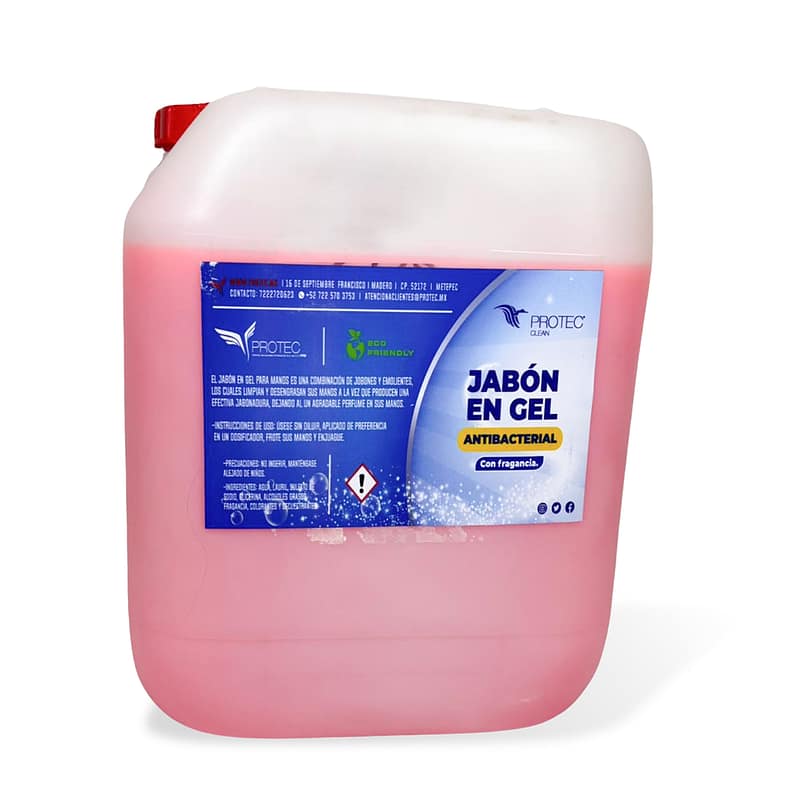 JABÓN GEL PARA MANOS A GRANEL 20L
