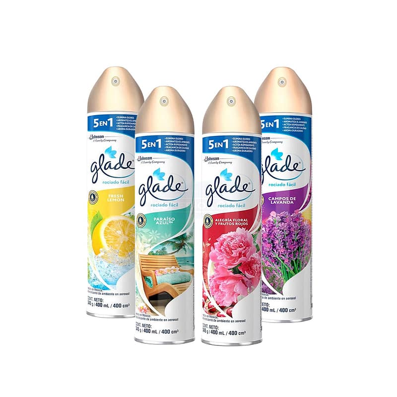 AROMATIZANTE AMBIENTAL GLADE 400 GR