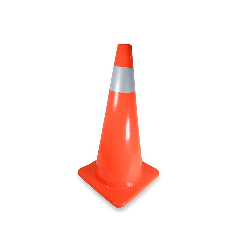 CONO SEÑALAMIENTO DE 71 CM CON 1 REFLECTANTE